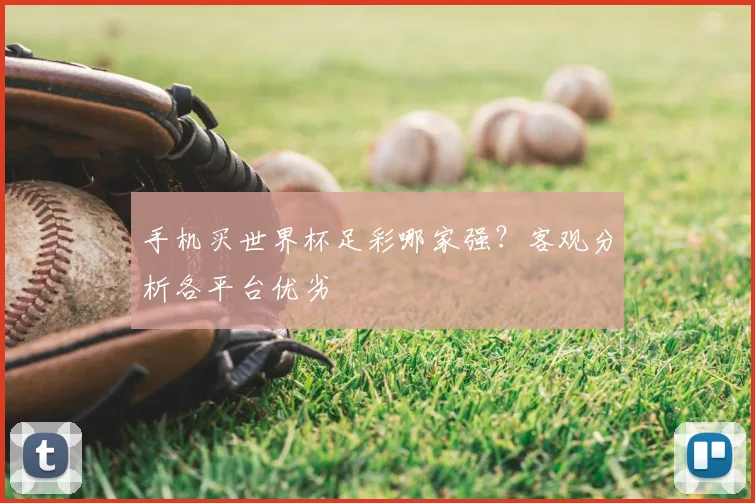 手机买世界杯足彩哪家强？客观分析各平台优劣
